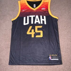 Donovan Mitchell Nike Utah Jazz Gradient Basketball Jersey